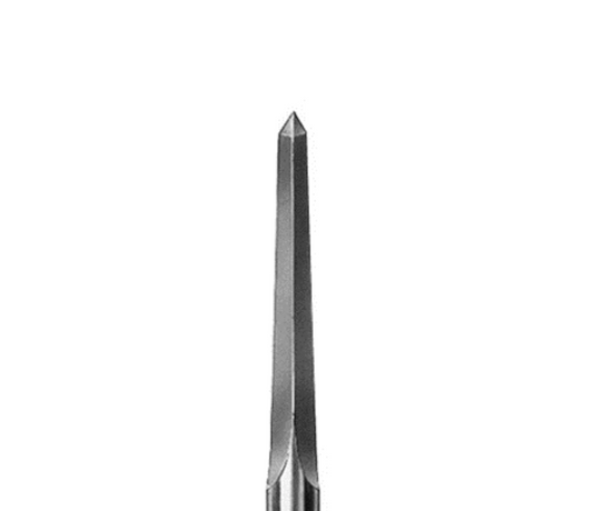 Komet #H219- Small Wedge- Carbide Three Sided Plain Cut Burr- Pack of 5 (size available: 2.30mm)